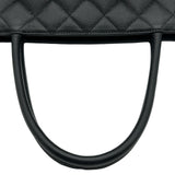シャネル CHANEL 復刻トート A01804 6番台 ブラック シルバー金具 キャビア レディース トートバッグ