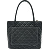 シャネル CHANEL 復刻トート A01804 6番台 ブラック シルバー金具 キャビア レディース トートバッグ