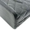 シャネル CHANEL 復刻トート A01804 6番台 ブラック シルバー金具 キャビア レディース トートバッグ