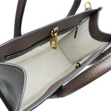グッチ GUCCI GGタイガー2WAYトート 659983 ブラウン GGスプリーム レディース ショルダーバッグ