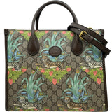 グッチ GUCCI GGタイガー2WAYトート 659983 ブラウン GGスプリーム レディース ショルダーバッグ