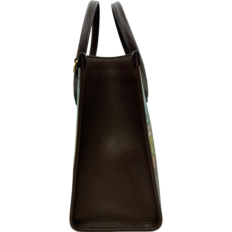 グッチ GUCCI GGタイガー2WAYトート 659983 ブラウン GGスプリーム
