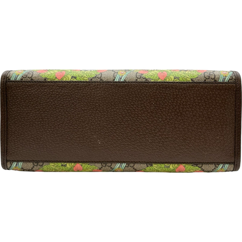 グッチ GUCCI GGタイガー2WAYトート 659983 ブラウン GGスプリーム