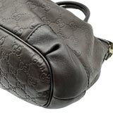グッチ GUCCI スーキー2WAYハンドバッグ 247902 ブラウン グッチシマレザー レディース ハンドバッグ