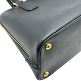 プラダ PRADA トライアングルロゴ2WAYバッグ 1BA837 ブラック サフィアーノ レディース ハンドバッグ
