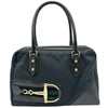 グッチ GUCCI ホースビッドハンド 141503 ブラック GGキャンバス レディース ハンドバッグ