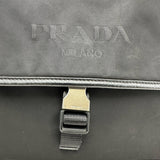 プラダ PRADA ロゴメッセンジャーバッグ ブラック ナイロン ユニセックス ショルダーバッグ