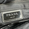 プラダ PRADA ロゴメッセンジャーバッグ ブラック ナイロン ユニセックス ショルダーバッグ