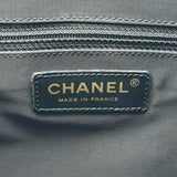 シャネル CHANEL ニュートラベルライントートPM A20457 9番台 ブラック ゴールド金具 ナイロンジャガード レディース トートバッグ