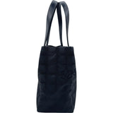 シャネル CHANEL ニュートラベルライントートPM A20457 9番台 ブラック ゴールド金具 ナイロンジャガード レディース トートバッグ