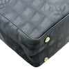 シャネル CHANEL ニュートラベルライントートPM A20457 9番台 ブラック ゴールド金具 ナイロンジャガード レディース トートバッグ