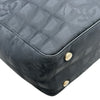シャネル CHANEL ニュートラベルライントートPM A20457 9番台 ブラック ゴールド金具 ナイロンジャガード レディース トートバッグ