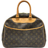 ルイ・ヴィトン LOUIS VUITTON ドーヴィル M47270 ブラウン モノグラムキャンバス レディース ハンドバッグ