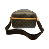 ルイ・ヴィトン LOUIS VUITTON リポーターPM M45254 ブラウン モノグラムキャンバス レディース ショルダーバッグ