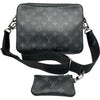 ルイ・ヴィトン LOUIS VUITTON トリオメッセンジャー M69443 ブラック モノグラム・エクリプス・リバース メンズ ショルダーバッグ