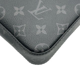ルイ・ヴィトン LOUIS VUITTON トリオメッセンジャー M69443 ブラック モノグラム・エクリプス・リバース メンズ ショルダーバッグ