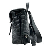 サンローラン SAINT LAURENT ルルバックパック 487220 ブラック レザー レディース リュック・デイパック