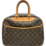 ルイ・ヴィトン LOUIS VUITTON ドーヴィル M47270 ブラウン モノグラムキャンバス レディース ハンドバッグ