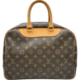 ルイ・ヴィトン LOUIS VUITTON ドーヴィル M47270 ブラウン モノグラムキャンバス レディース ハンドバッグ