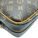 ルイ・ヴィトン LOUIS VUITTON リポーターPM M45254 ブラウン モノグラムキャンバス レディース ショルダーバッグ