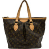 ルイ・ヴィトン LOUIS VUITTON パレルモPM M40145 ブラウン モノグラムキャンバス レディース ハンドバッグ