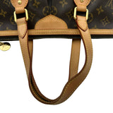 ルイ・ヴィトン LOUIS VUITTON パレルモPM M40145 ブラウン モノグラムキャンバス レディース ハンドバッグ