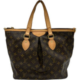 ルイ・ヴィトン LOUIS VUITTON パレルモPM M40145 ブラウン モノグラムキャンバス レディース ハンドバッグ
