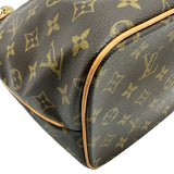 ルイ・ヴィトン LOUIS VUITTON パレルモPM M40145 ブラウン モノグラムキャンバス レディース ハンドバッグ