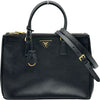 プラダ PRADA ガレリア ラージ BN2274 ブラック サフィアーノ レディース ショルダーバッグ