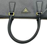 プラダ PRADA ガレリア ラージ BN2274 ブラック サフィアーノ レディース ショルダーバッグ