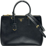 プラダ PRADA ガレリア ラージ BN2274 ブラック サフィアーノ レディース ショルダーバッグ