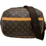ルイ・ヴィトン LOUIS VUITTON リポーターPM M45254 ブラウン モノグラムキャンバス レディース ショルダーバッグ