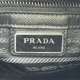 プラダ PRADA トライアングルロゴショルダー ブラック ナイロン ユニセックス ショルダーバッグ