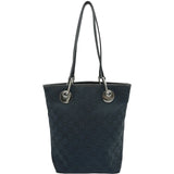 グッチ GUCCI GGキャンバス ハンドバッグ 120840 ブラック GGキャンバス/レザー レディース ハンドバッグ