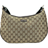 グッチ GUCCI GGキャンバスショルダーバッグ 122790 ブラウン GGキャンバス・レザー レディース ショルダーバッグ