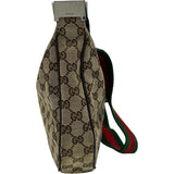 グッチ GUCCI GGキャンバスショルダーバッグ 122790 ブラウン GGキャンバス・レザー レディース ショルダーバッグ