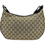 グッチ GUCCI GGキャンバスショルダーバッグ 122790 ブラウン GGキャンバス・レザー レディース ショルダーバッグ