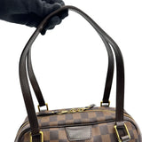 ルイ・ヴィトン LOUIS VUITTON リヴィントン PM N41157 ブラウン ダミエ レディース ハンドバッグ