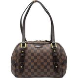 ルイ・ヴィトン LOUIS VUITTON リヴィントン PM N41157 ブラウン ダミエ レディース ハンドバッグ