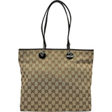 グッチ GUCCI GGキャンバストート 140274 ブラウン GGキャンバス/レザー レディース トートバッグ