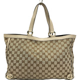 グッチ GUCCI アビートート 141472 ホワイト GGキャンバス/レザー レディース トートバッグ