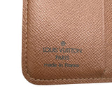 ルイ・ヴィトン LOUIS VUITTON コンパクト・ジップ M61667 ブラウン モノグラムキャンバス レディース 二つ折り財布