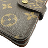 ルイ・ヴィトン LOUIS VUITTON コンパクト・ジップ M61667 ブラウン モノグラムキャンバス レディース 二つ折り財布