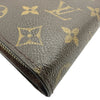 ルイ・ヴィトン LOUIS VUITTON コンパクト・ジップ M61667 ブラウン モノグラムキャンバス レディース 二つ折り財布