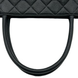 シャネル CHANEL 復刻トート A01804 6番台 ブラック ゴールド金具 キャビア レディース トートバッグ