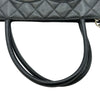 シャネル CHANEL 復刻トート A01804 6番台 ブラック シルバー金具 キャビアスキン レディース トートバッグ