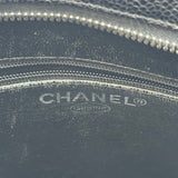 シャネル CHANEL 復刻トート A01804 6番台 ブラック シルバー金具 キャビアスキン レディース トートバッグ