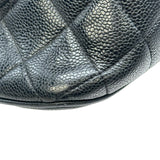 シャネル CHANEL 復刻トート A01804 6番台 ブラック シルバー金具 キャビアスキン レディース トートバッグ