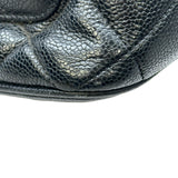 シャネル CHANEL 復刻トート A01804 6番台 ブラック シルバー金具 キャビアスキン レディース トートバッグ