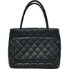 シャネル CHANEL 復刻トート A01804 6番台 ブラック ゴールド金具 キャビアスキン レディース トートバッグ